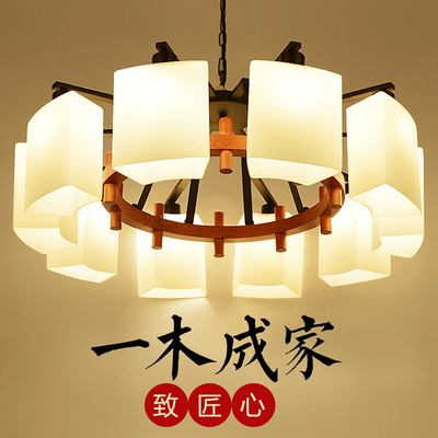 融合傳統(tǒng)與現(xiàn)代 新中式實木吊燈的美學與應用
